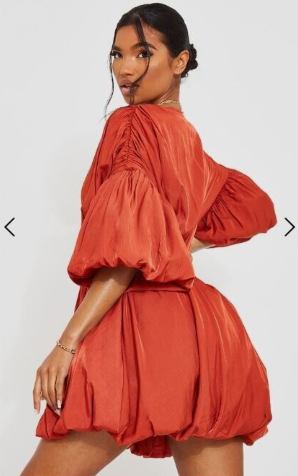 Puff Sleeve Mini Dress (12)