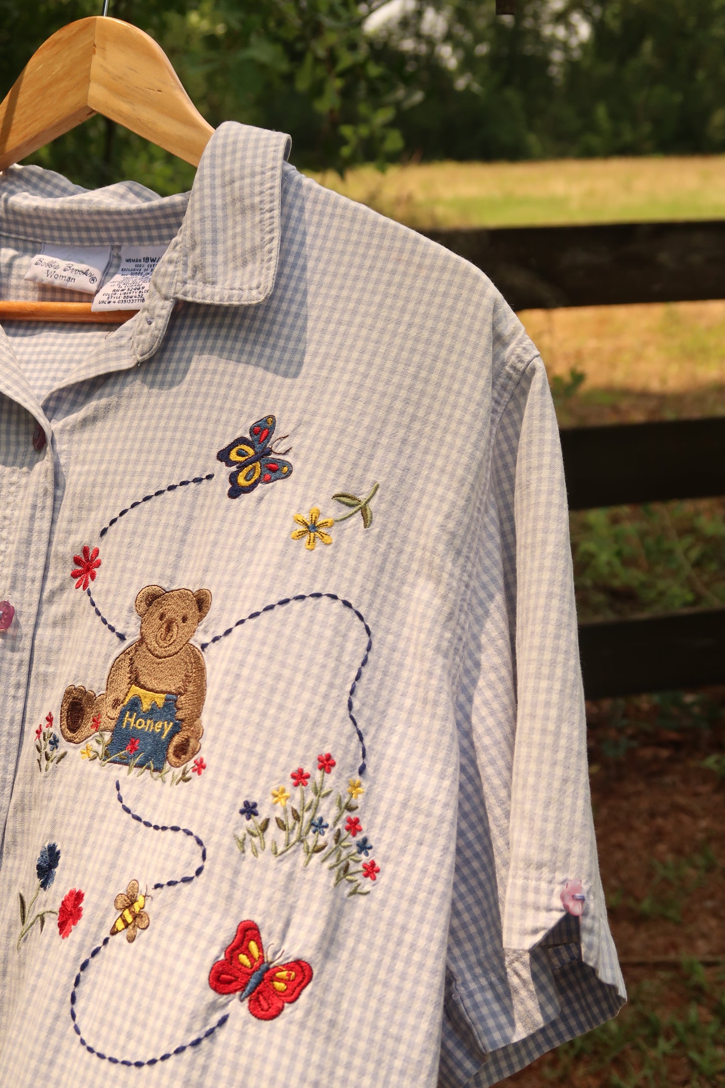 Vintage Embroidered Blouse (18/20W)