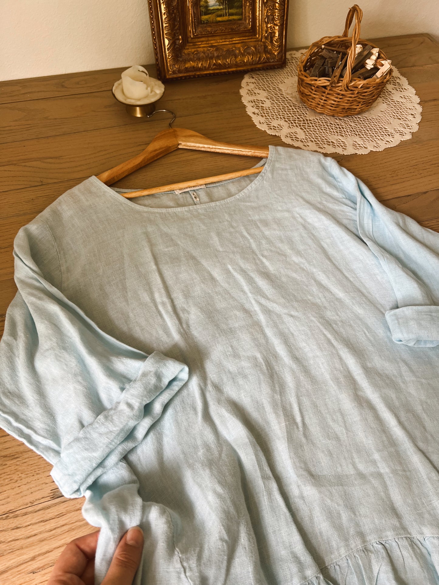 Gorgeous Linen Blouse (XL)
