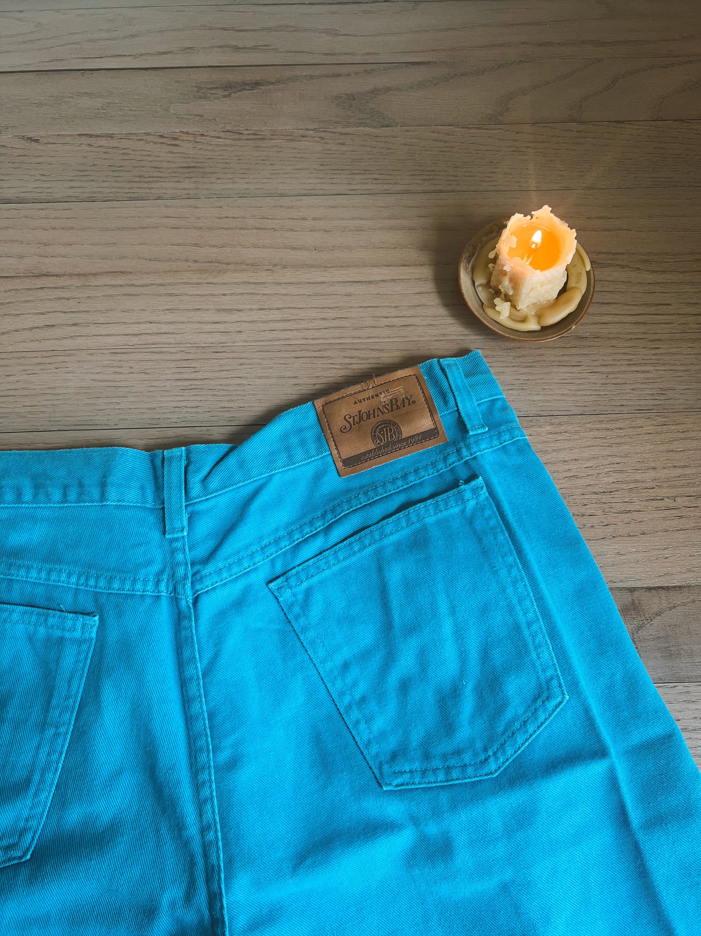 Vintage Denim Shorts (34”W)