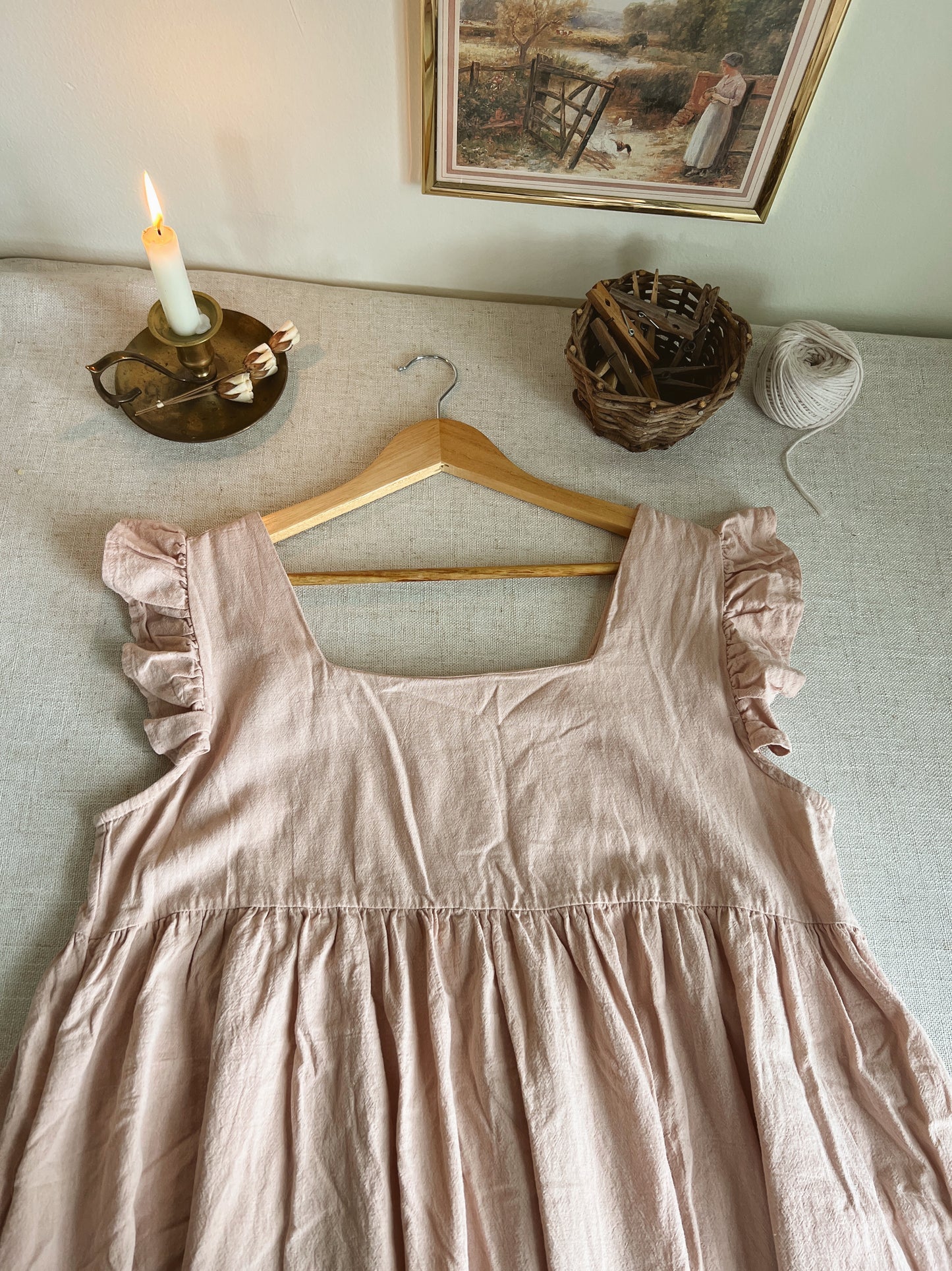 Muted Pink Dress (M)