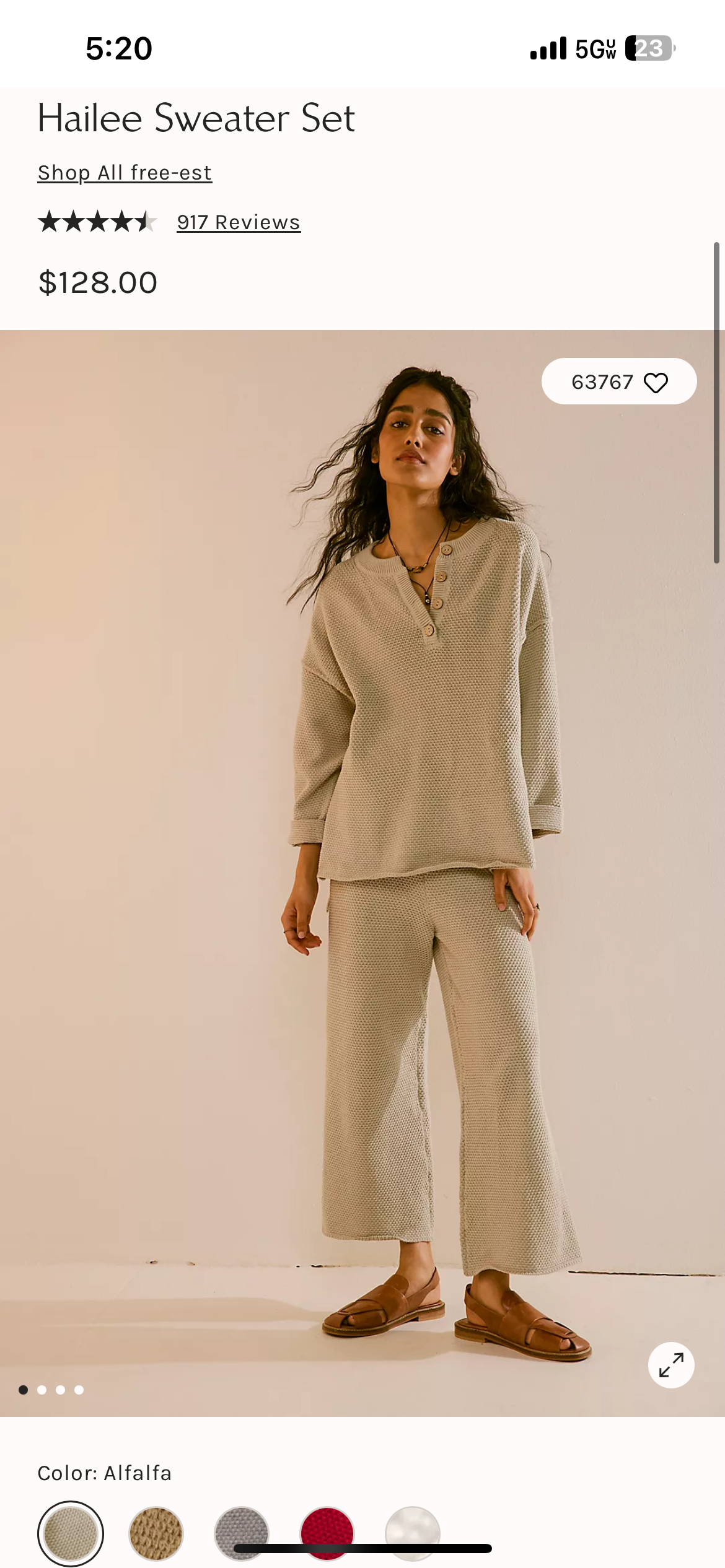 Free People Sweater Set (XL)