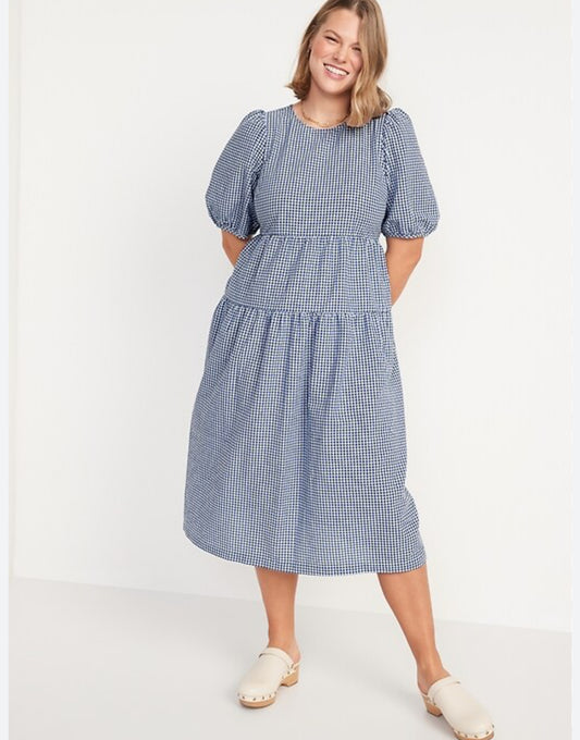 Gingham Dress (L)