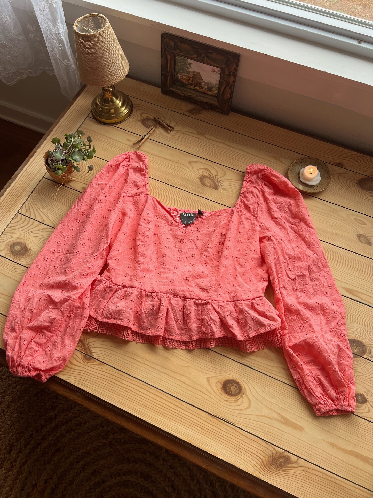 Pink Blouse (XL)