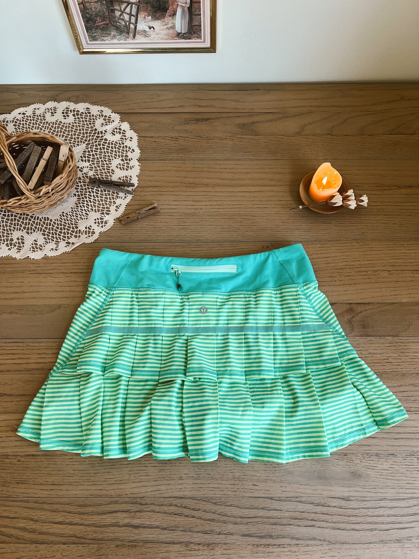 Striped Lululemon Skirt (6)