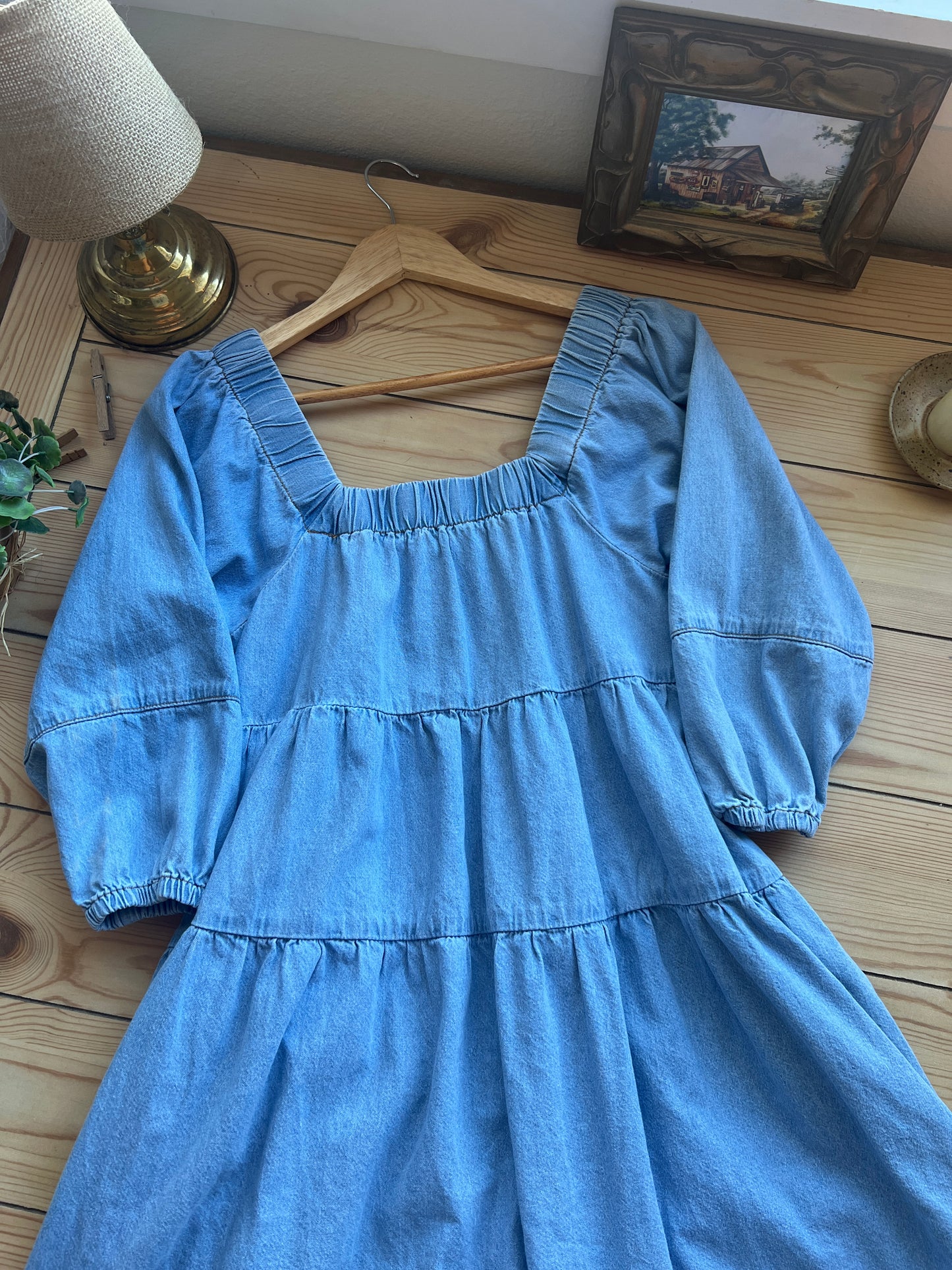 Denim Dress (L)