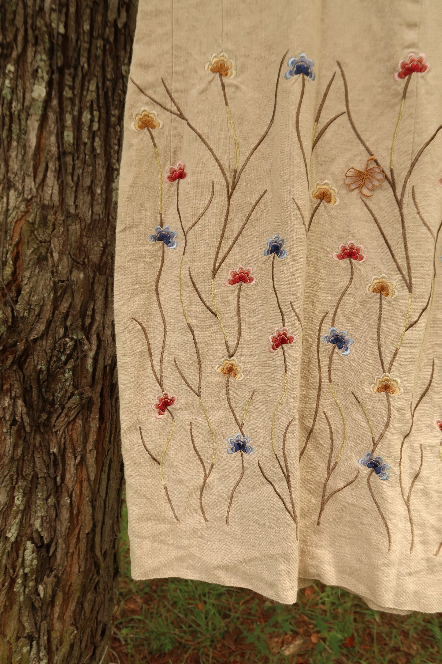 Vintage Linen Dress (4)