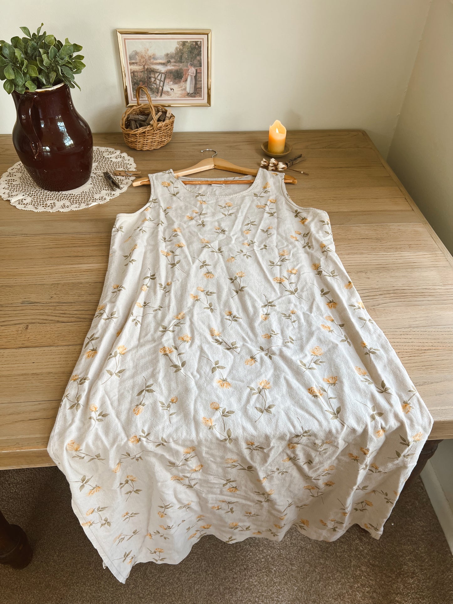 Gorgeous Linen Dress (L/XL)