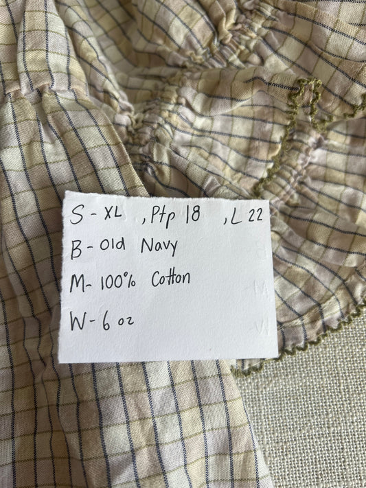 Puff Sleeve Blouse (XL)