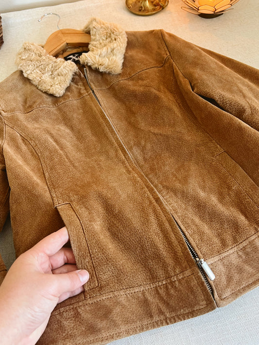 Vintage Leather Jacket (M)