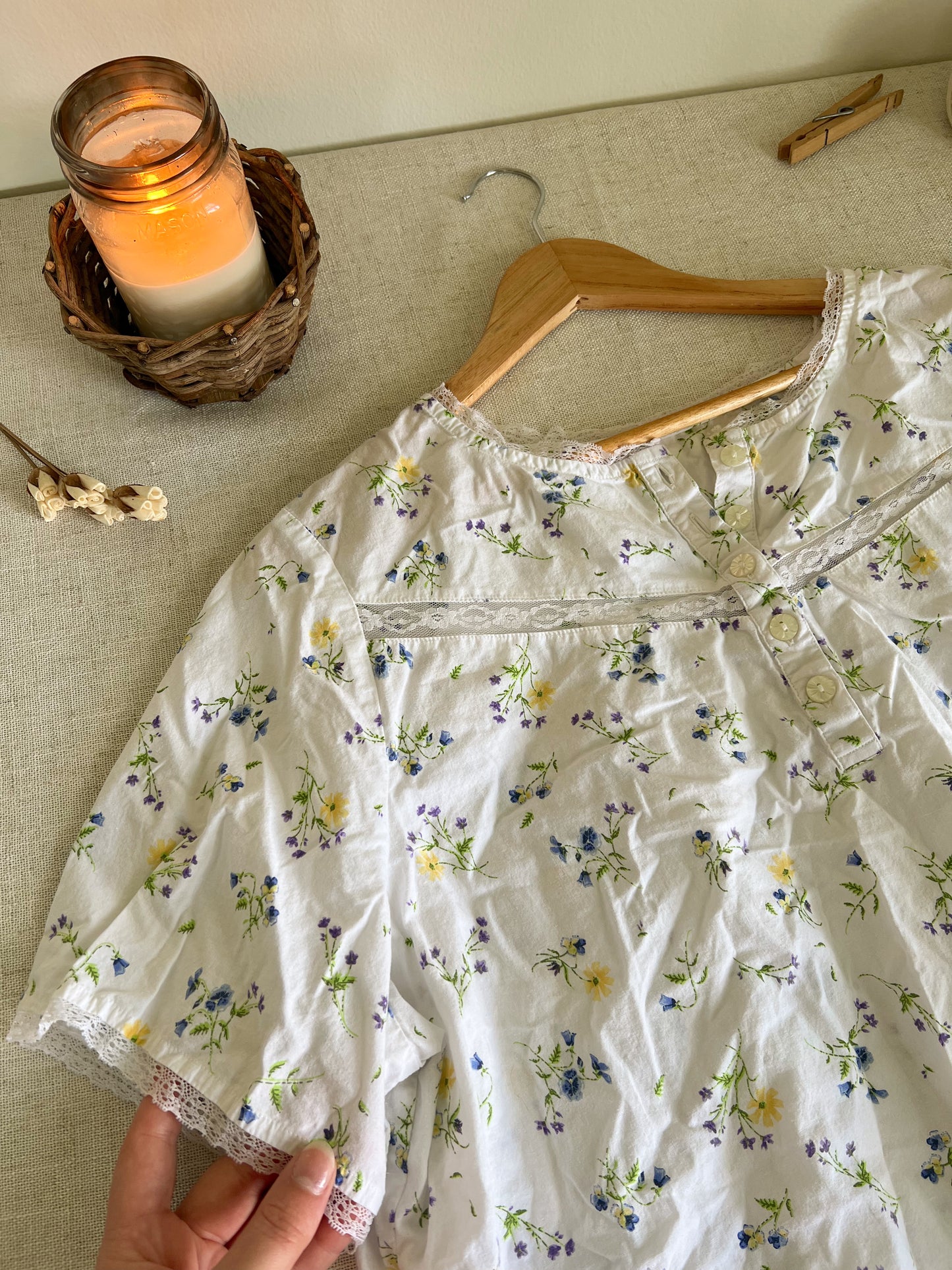 Handmade Dainty Blouse (XL)