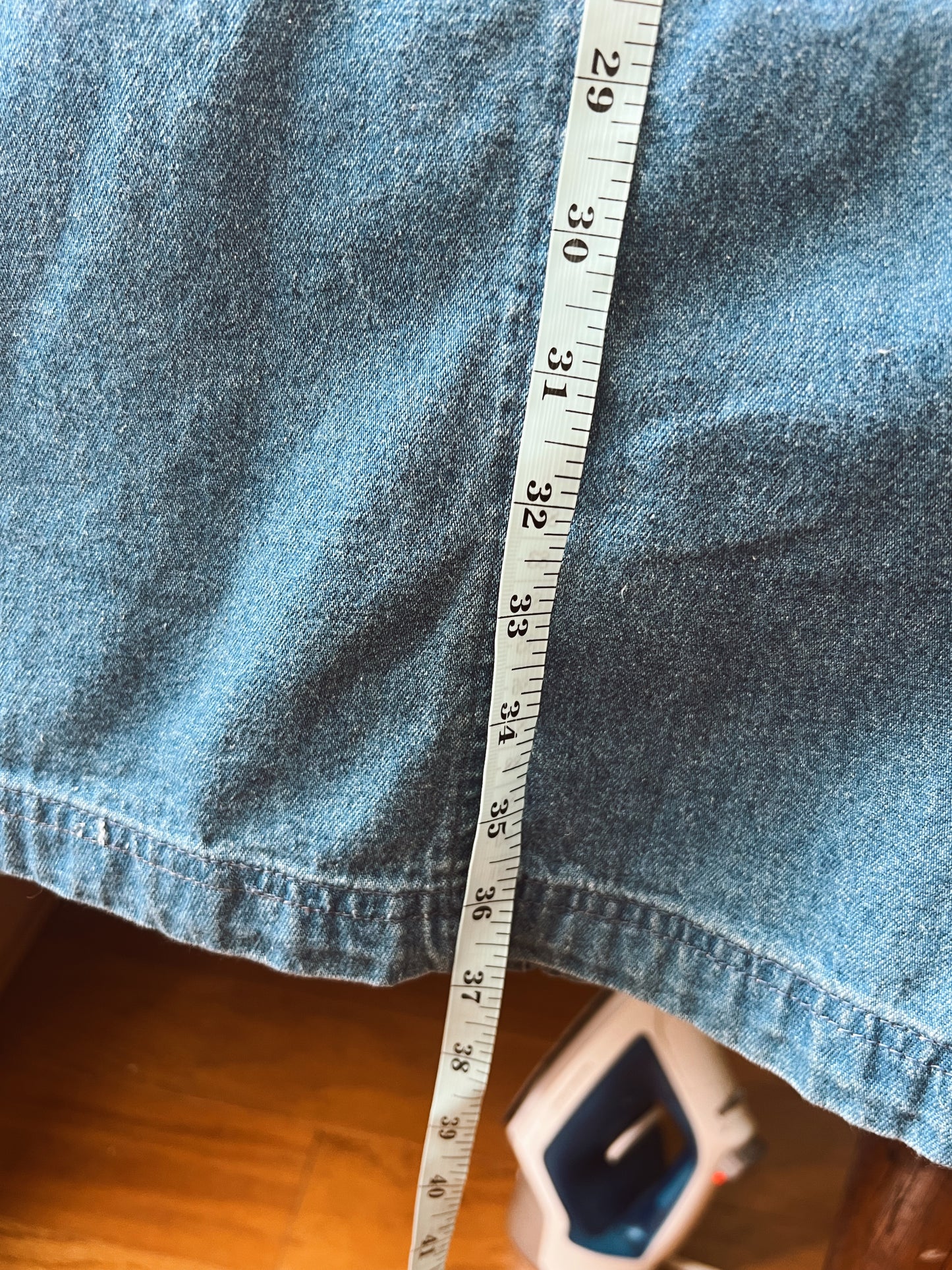 Vintage Denim Duck Dress (20W)