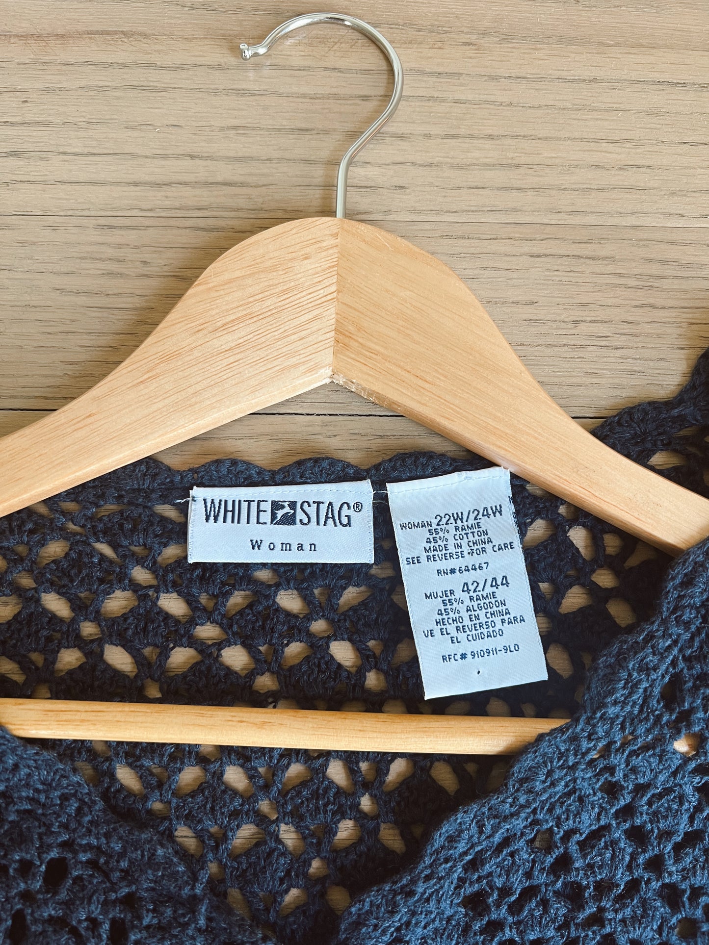 Vintage Knit Cardigan (2X)