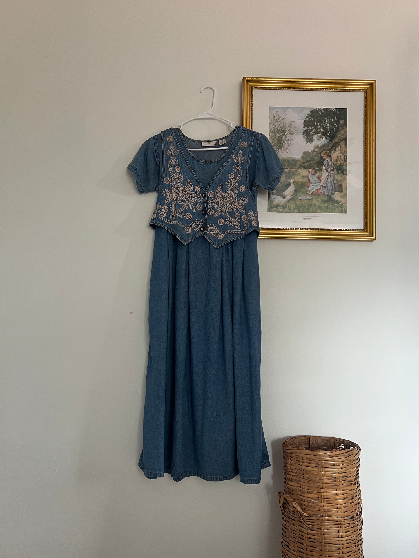 Dreamy Vtg Dress (S)