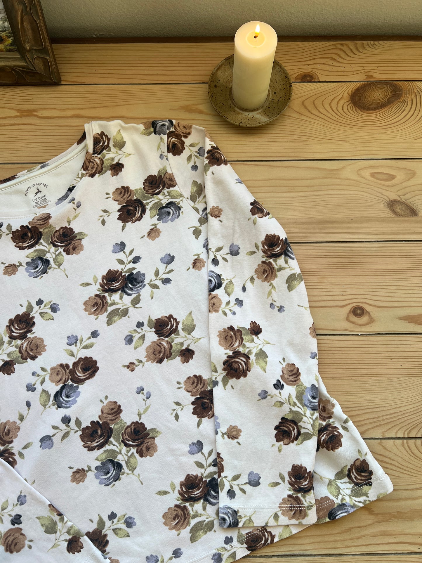 Floral Blouse (L)