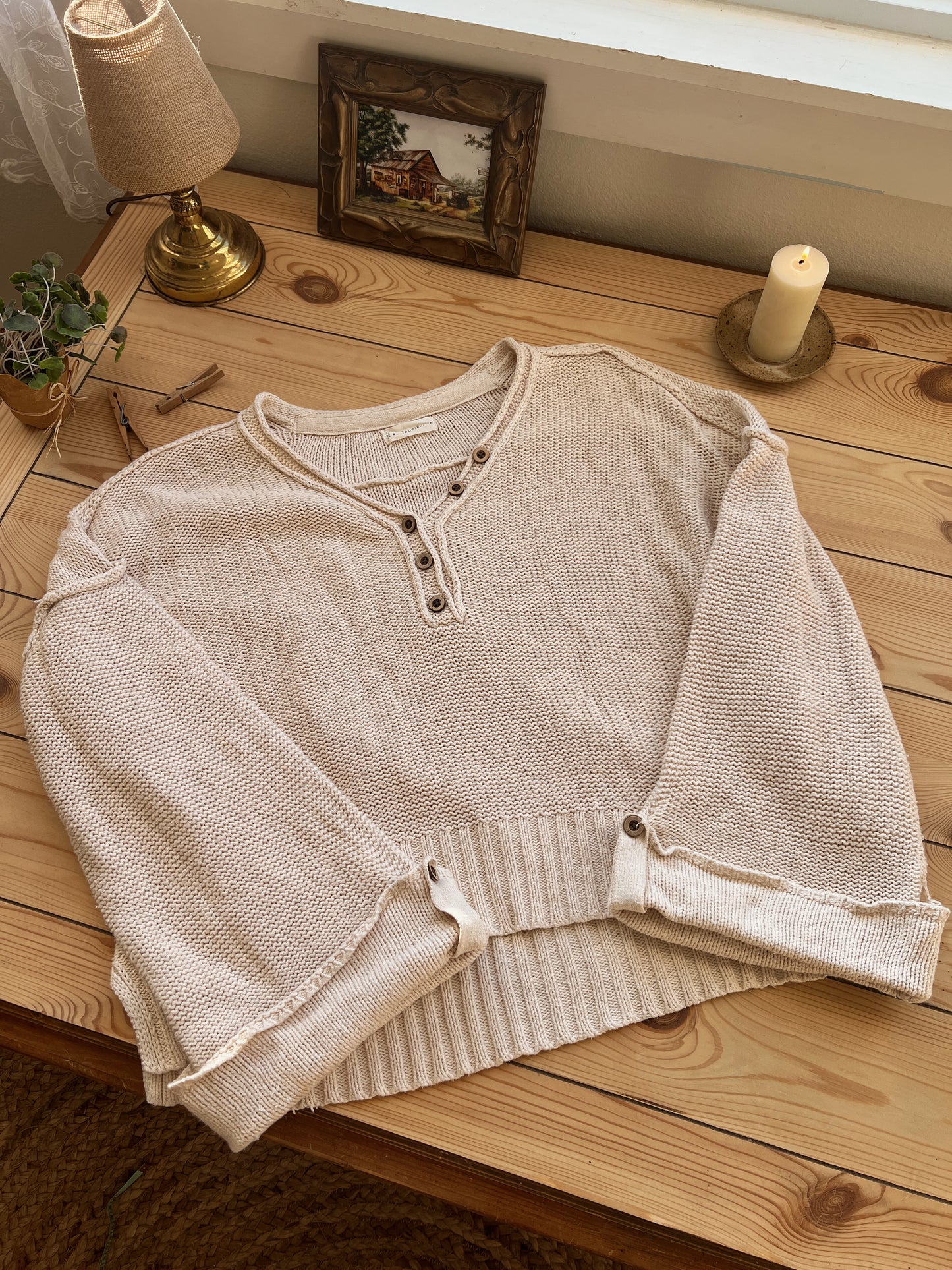 Oat Sweater (M)