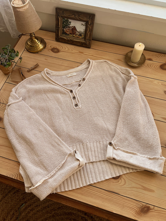 Oat Sweater (M)
