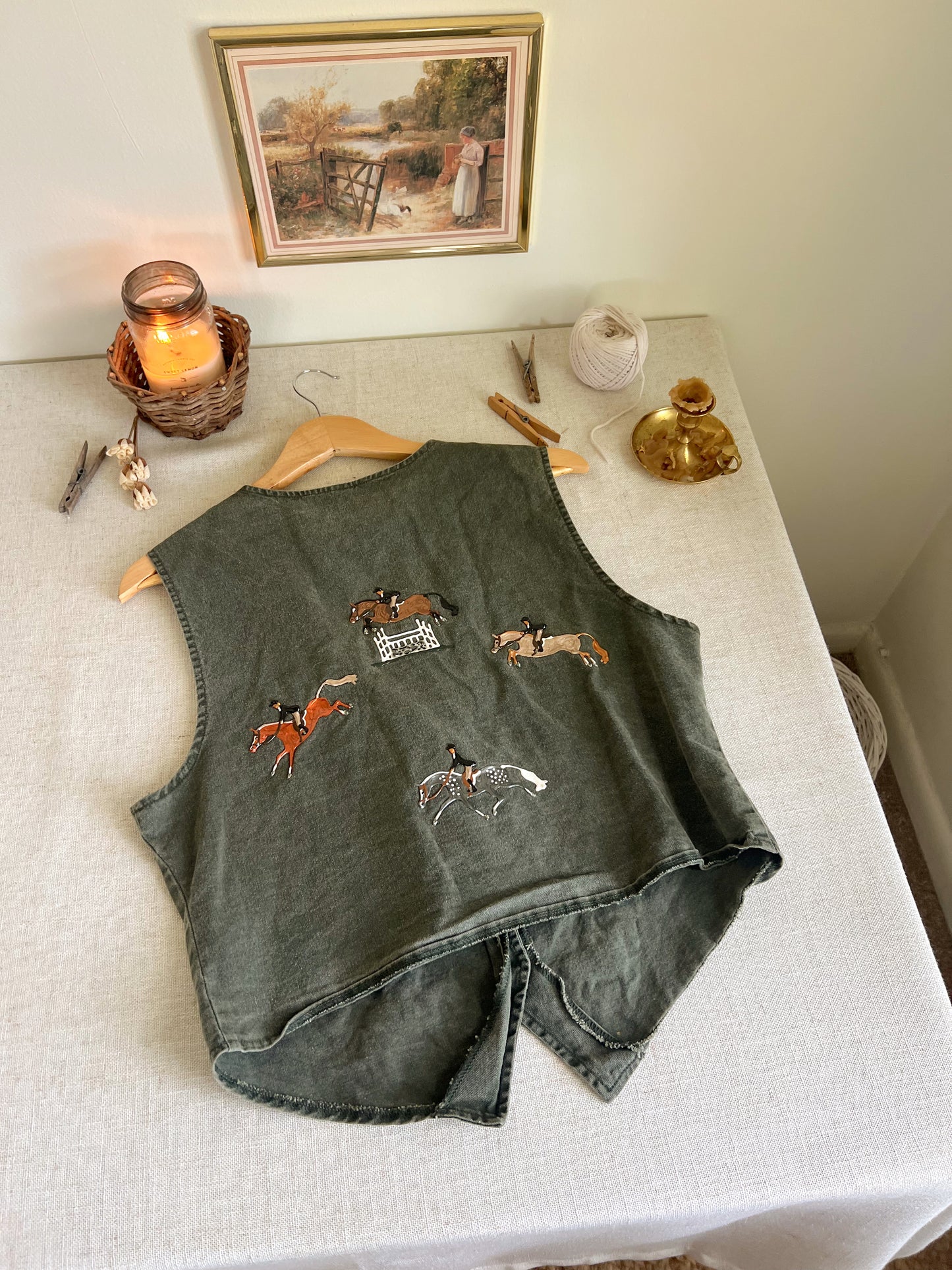 Hand Painted Vest (M)