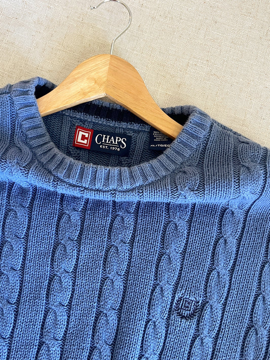 Classic Ralph Cable Knit Sweater (XL)