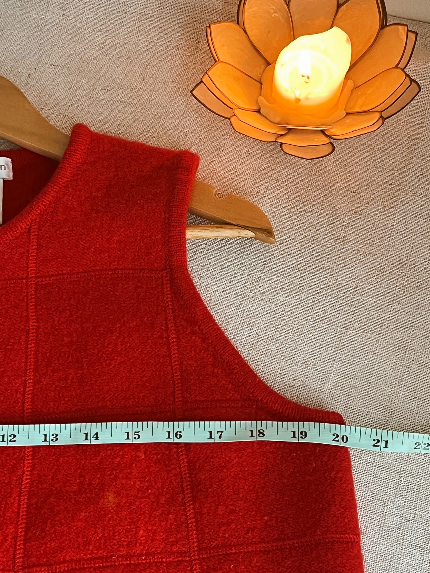Vtg Wool Vest (M)