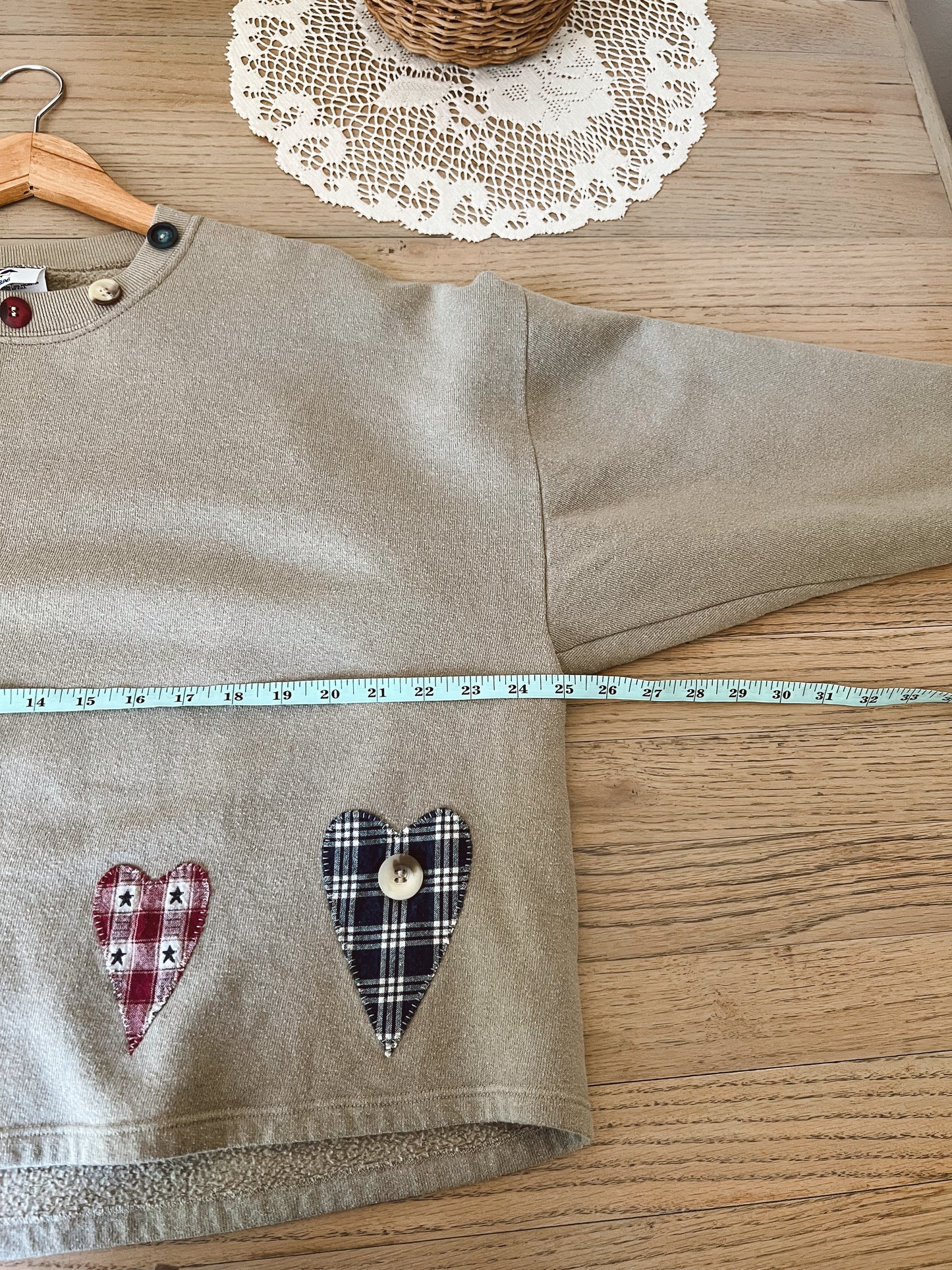 Vintage Heart Patchwork (XL)