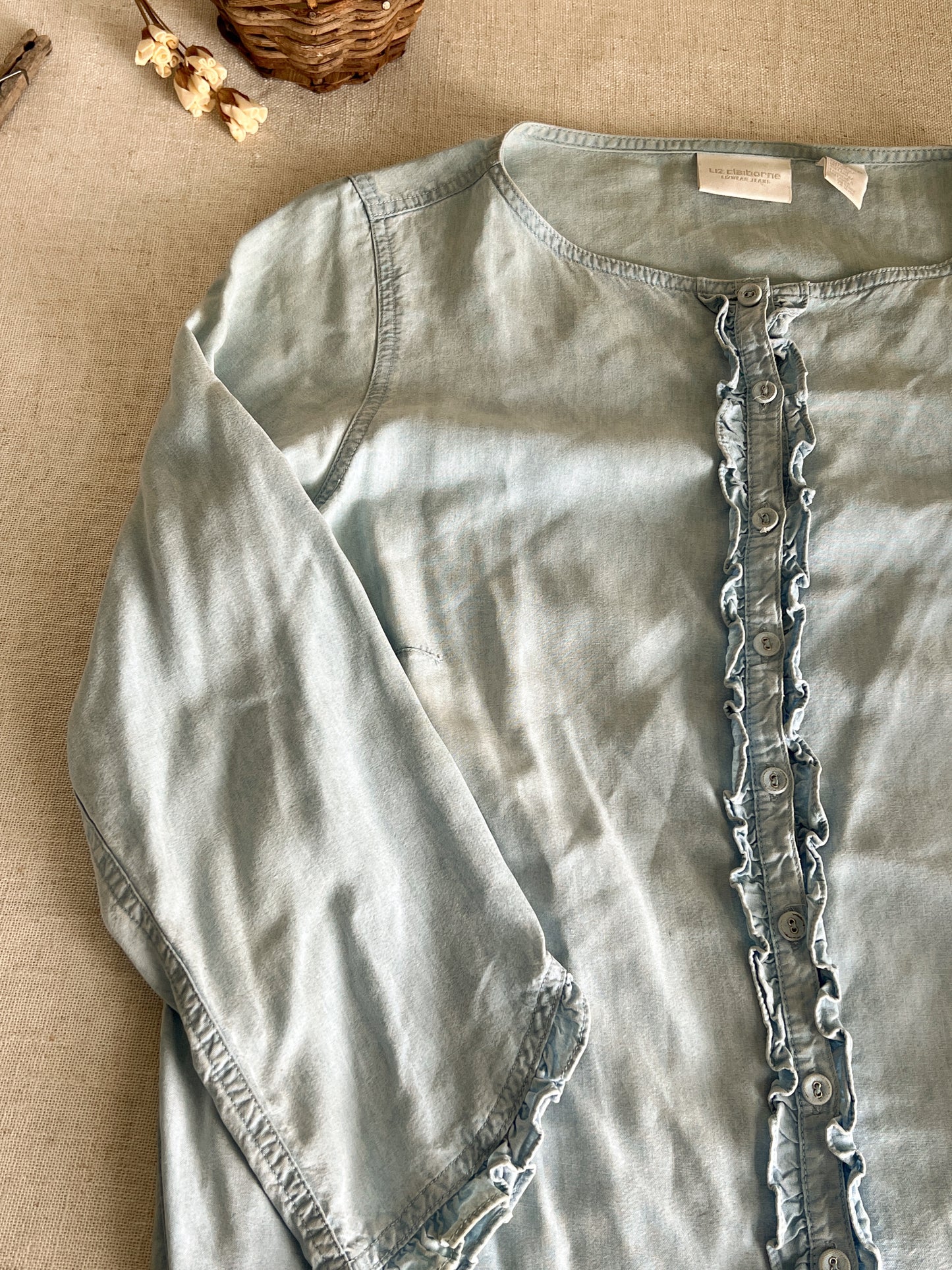 Adorable Ruffle Blouse (XL)
