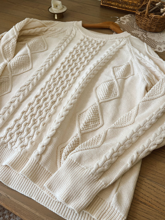 Neuflora Cable Knit Sweater (XL)