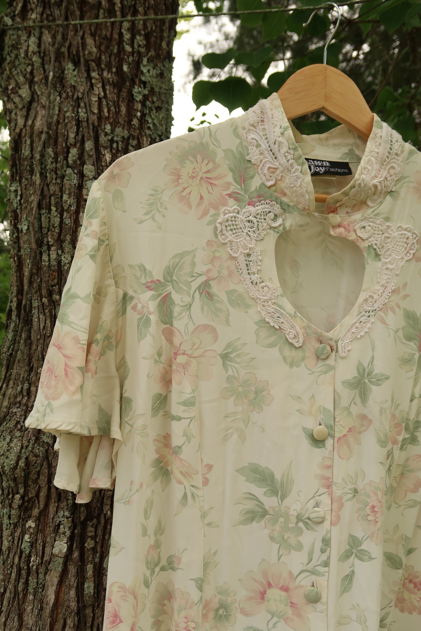 Vintage Floral Dress (18W)