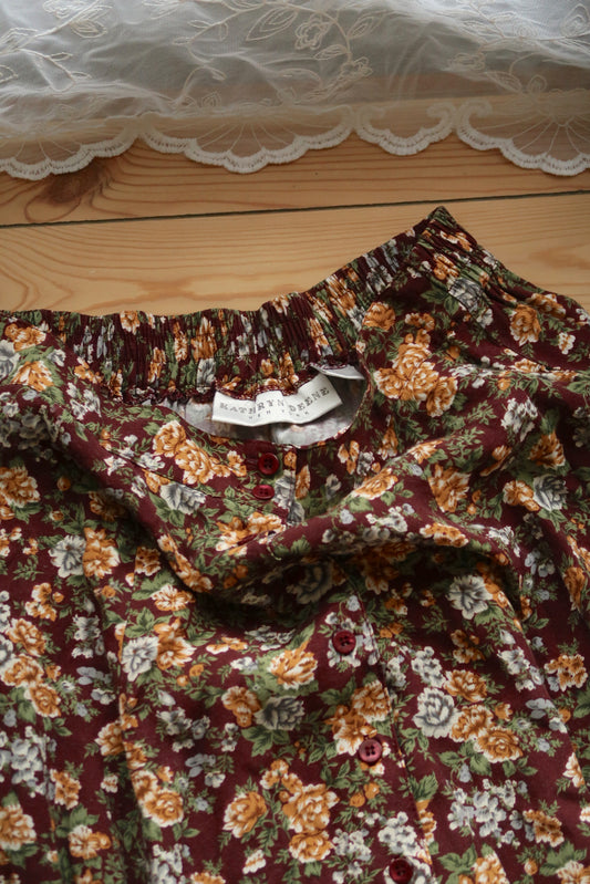 Vintage Floral Skirt (14/16)