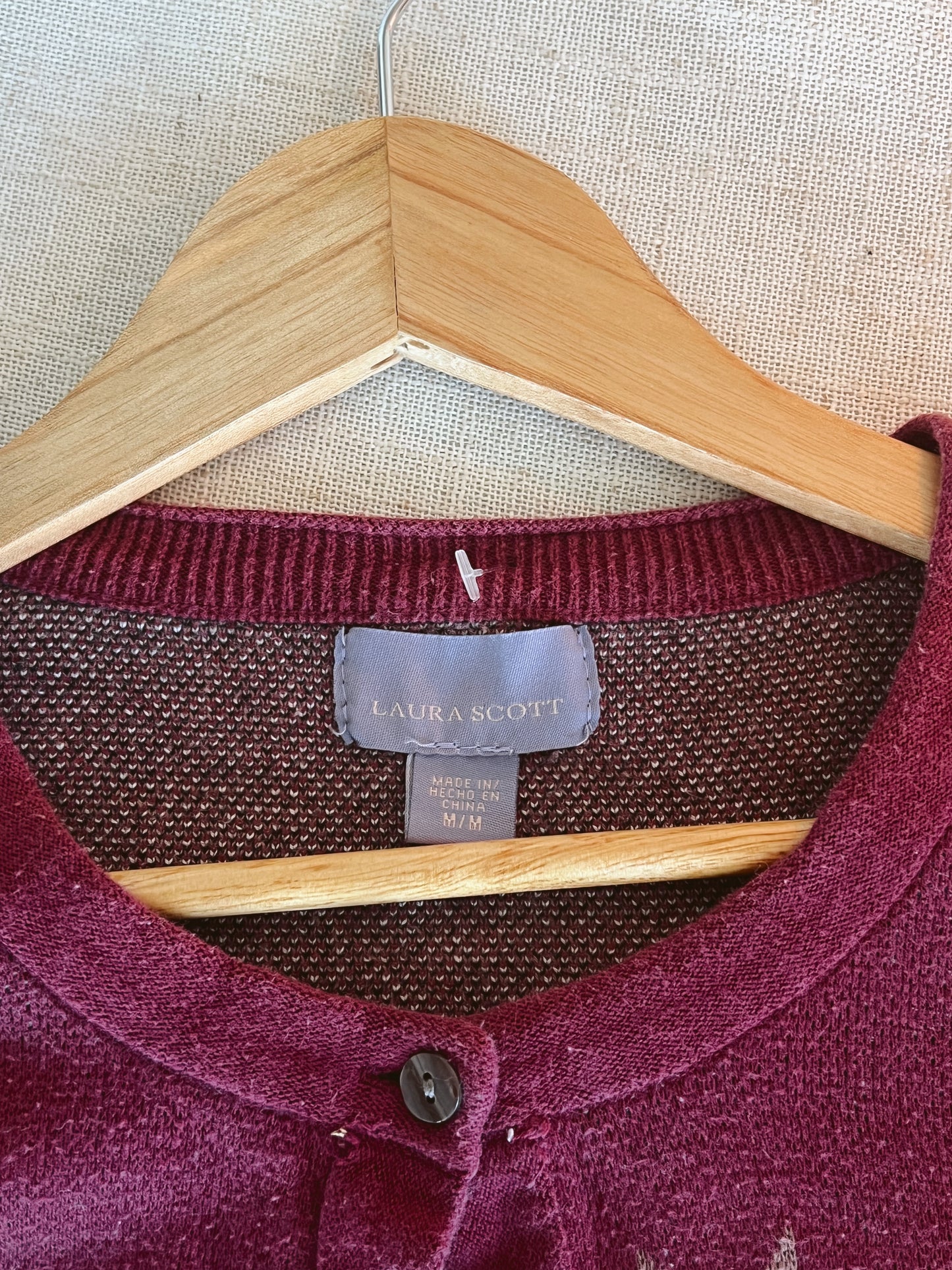Cozy Fox Cardigan (M)