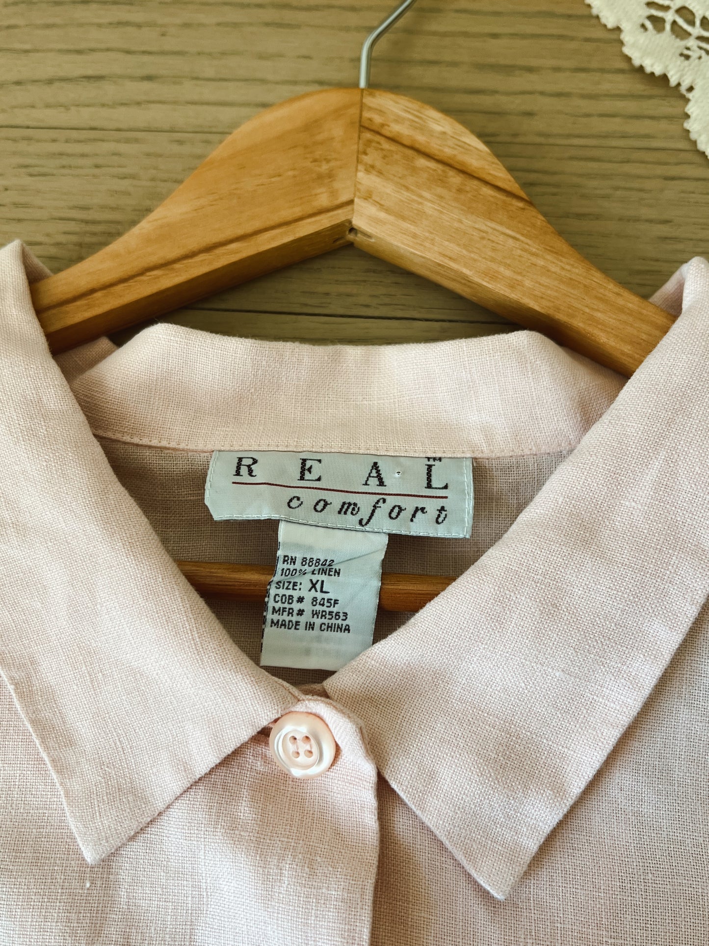 Gorgeous Linen Blouse (XL)