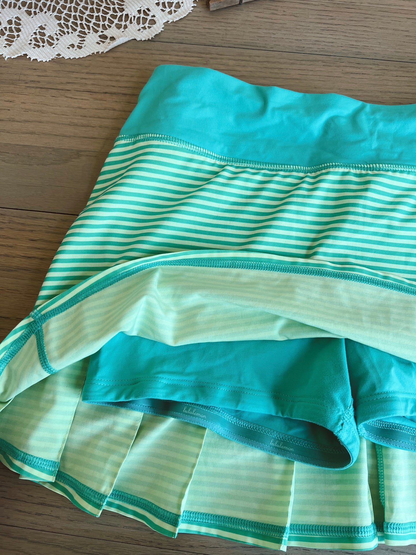Striped Lululemon Skirt (6)
