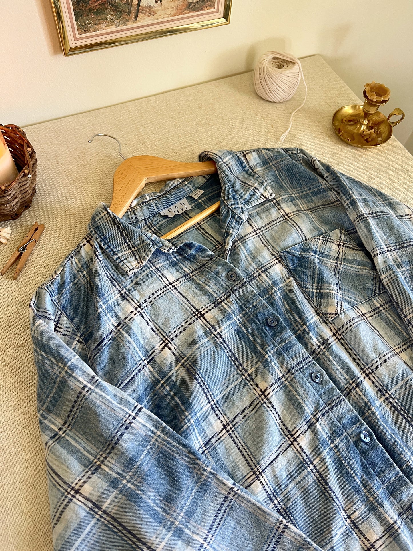 Blue Flannel (L)