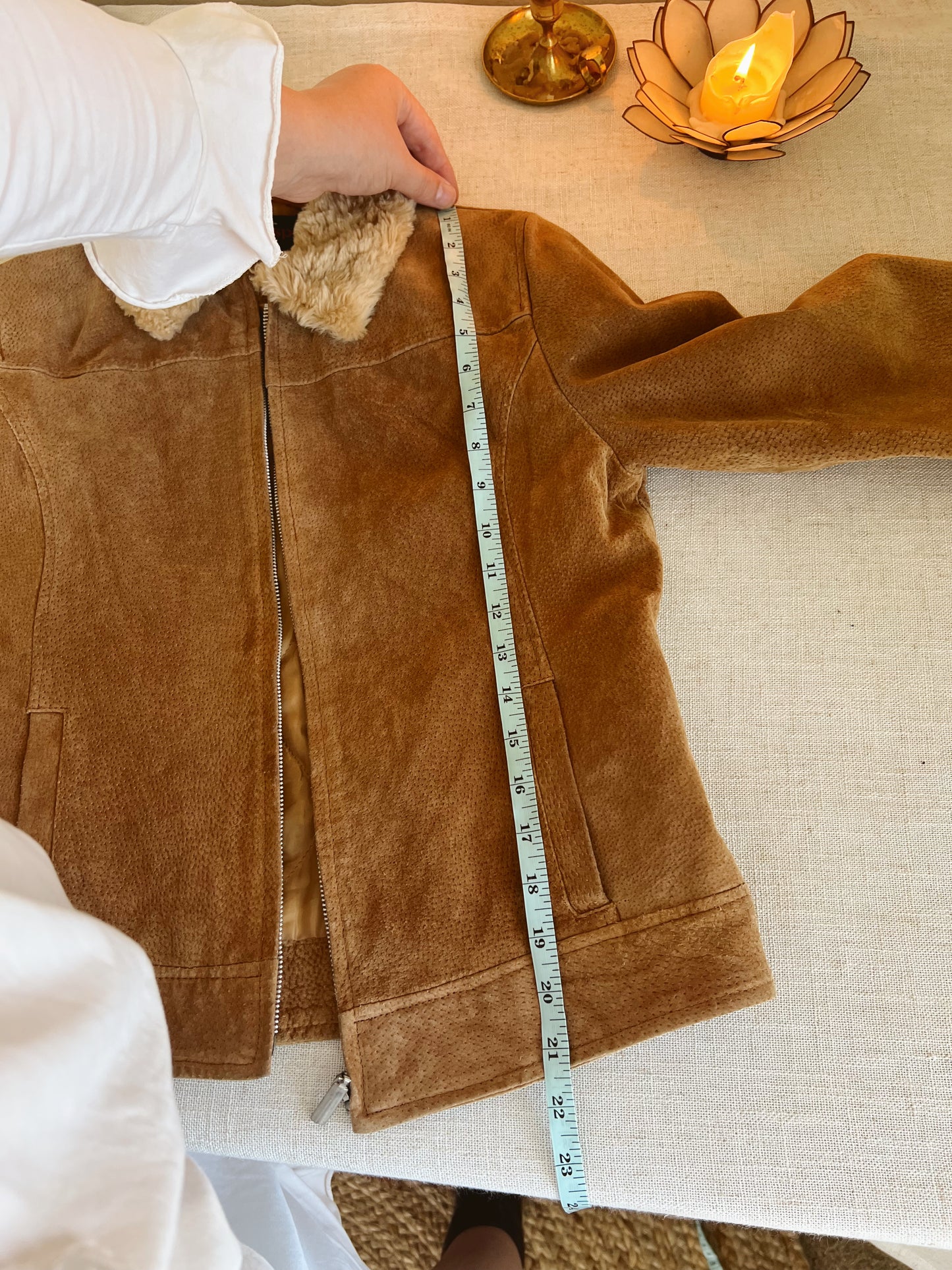Vintage Leather Jacket (M)