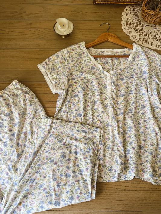 Vintage Floral Pj Set (L)
