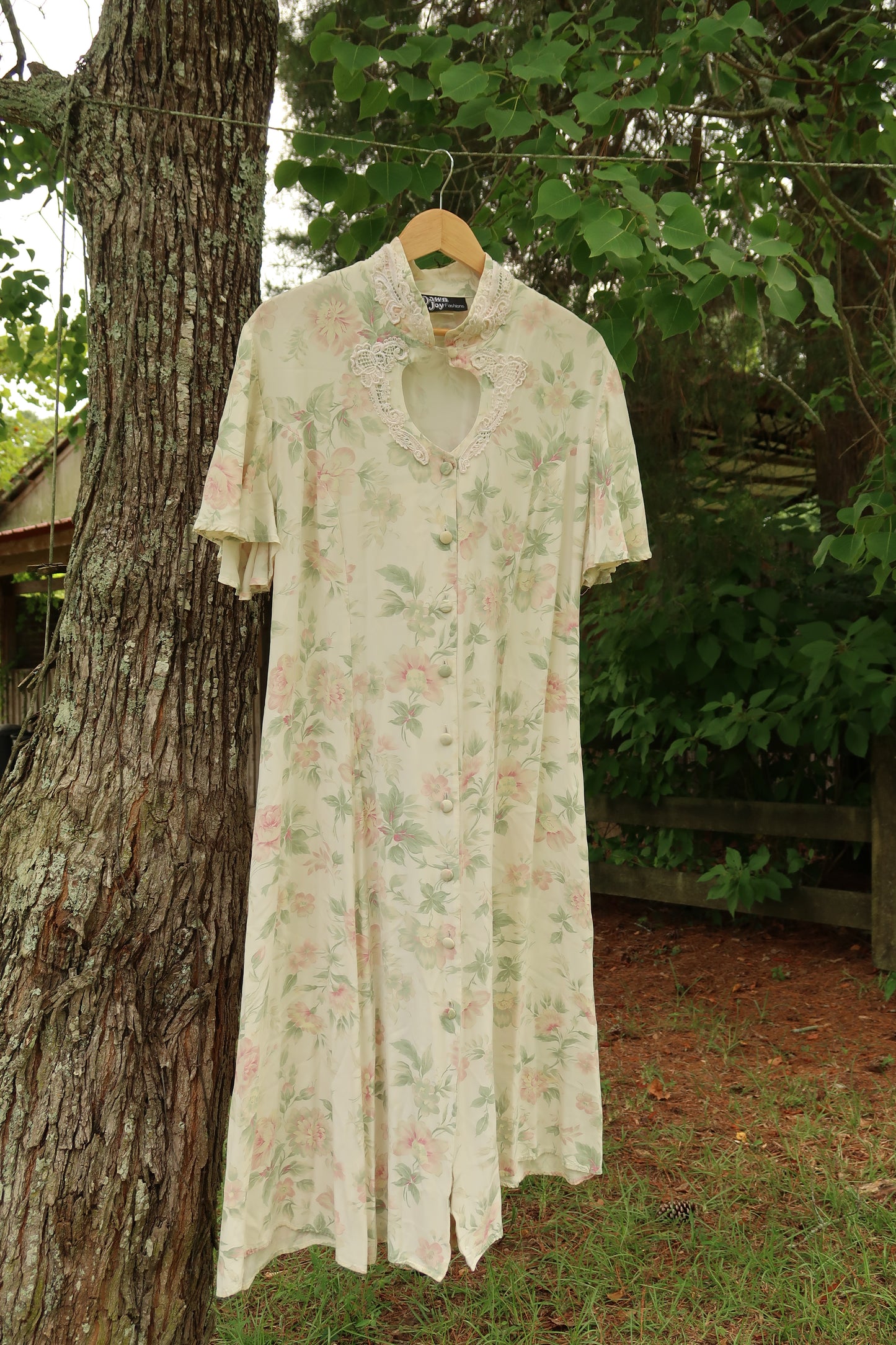 Vintage Floral Dress (18W)