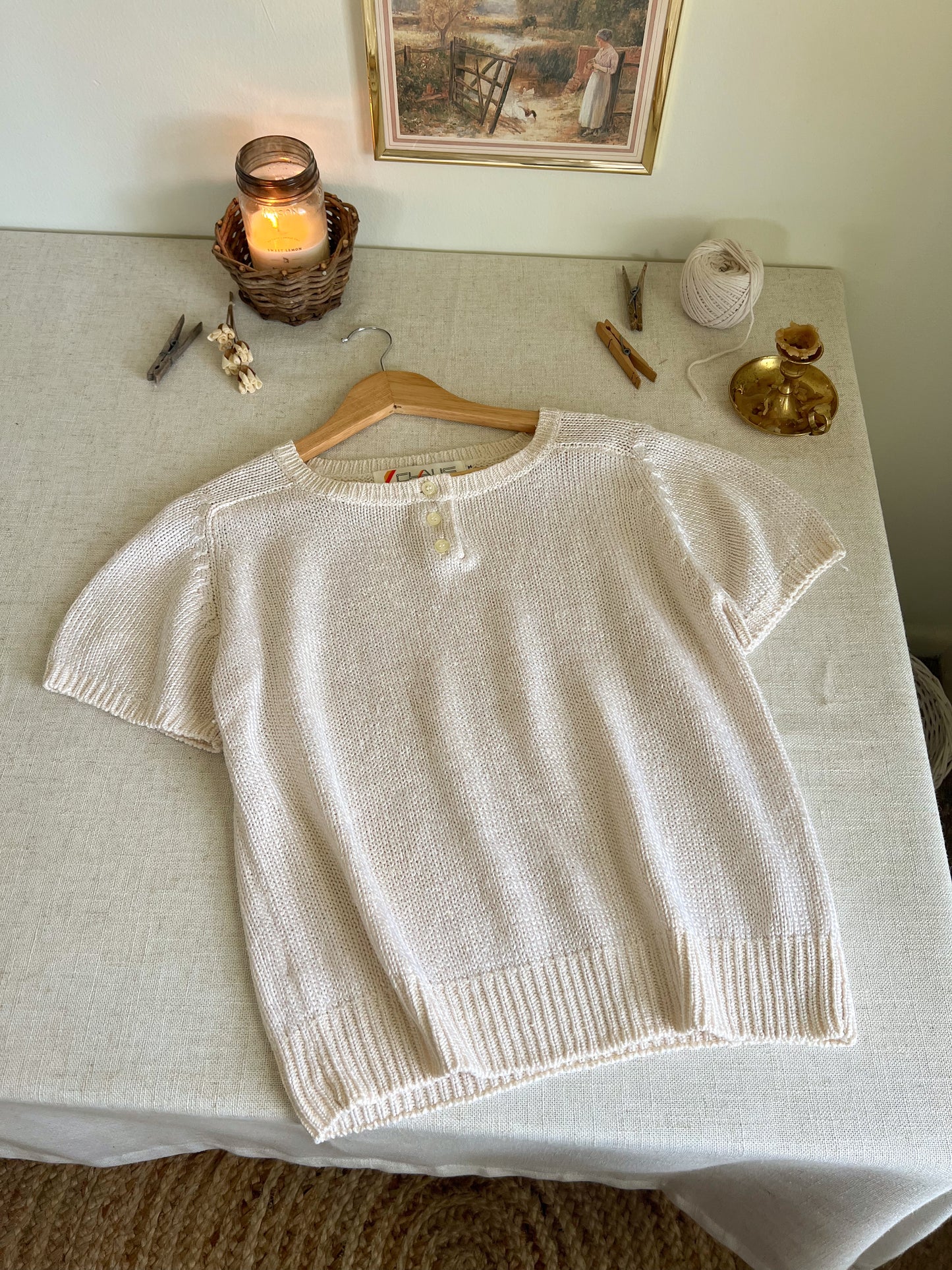 Dainty Knit Blouse (M)