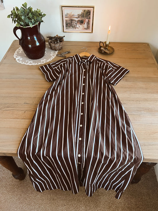 Loft Poplin Maxi Dress (2)