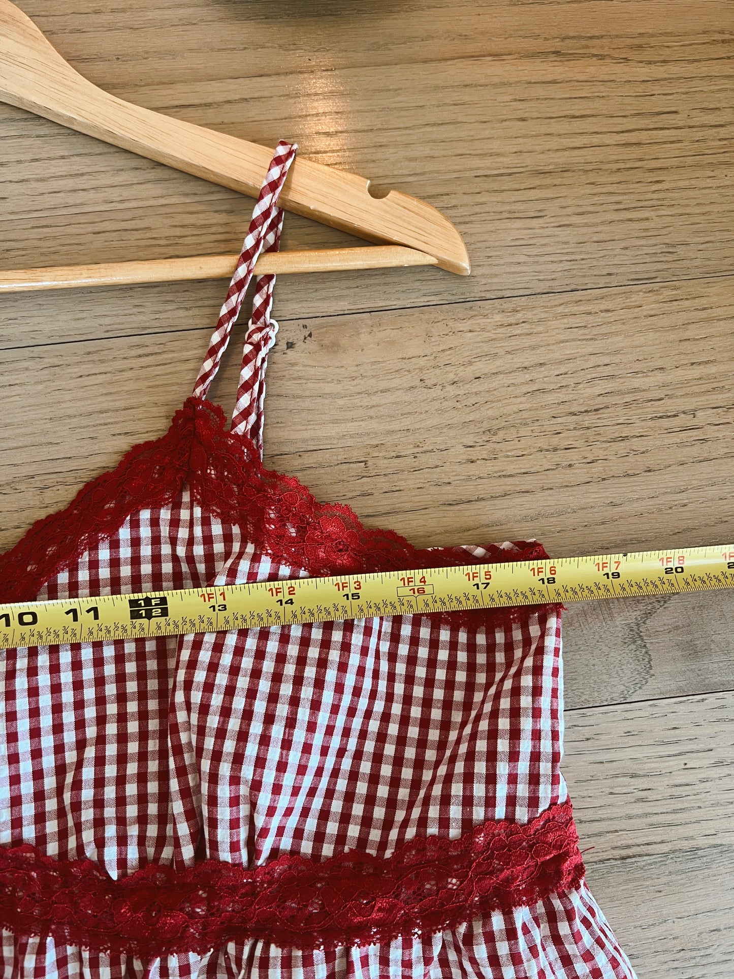 Gingham Tank (L)