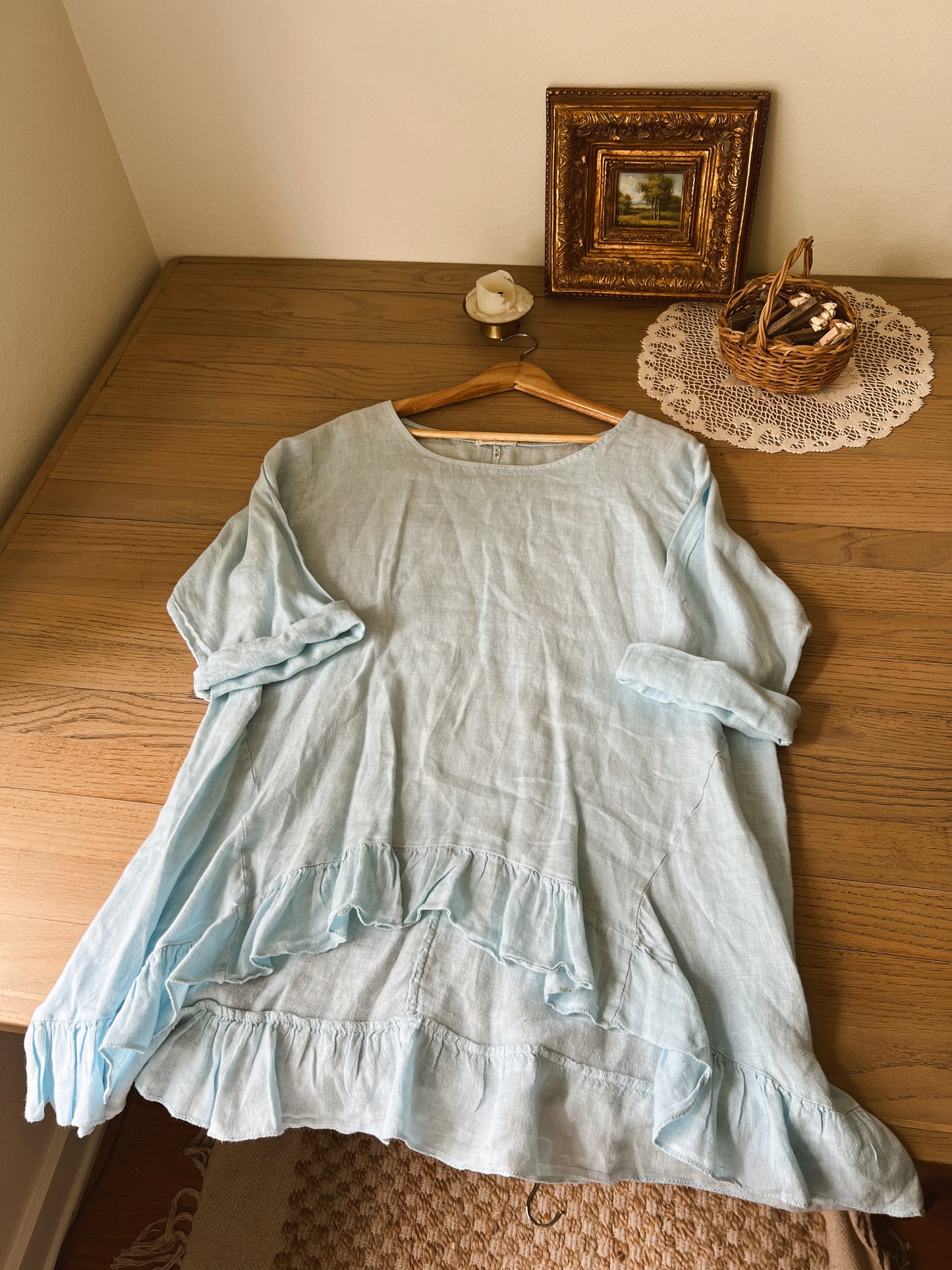Gorgeous Linen Blouse (XL)