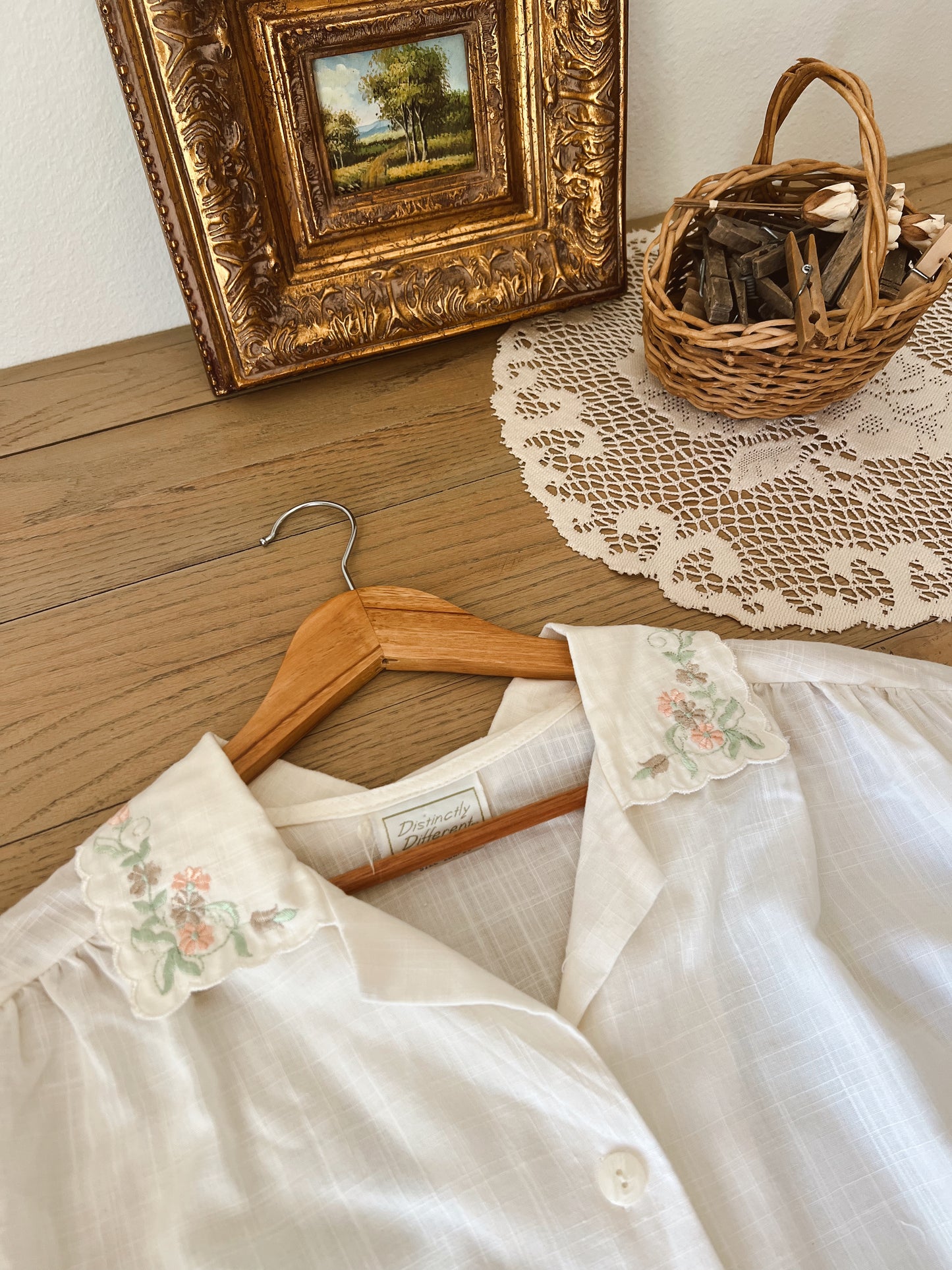 Adorable Vintage Blouse (XXL)
