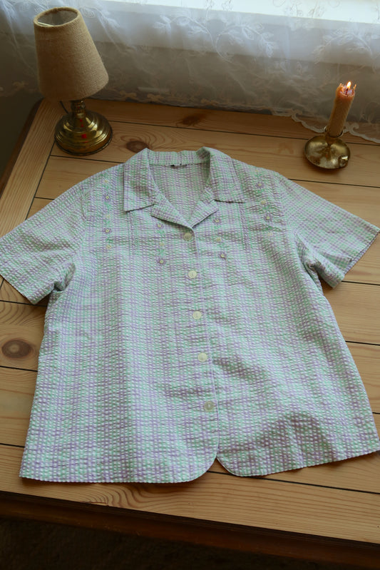 Button Up Blouse (XL)