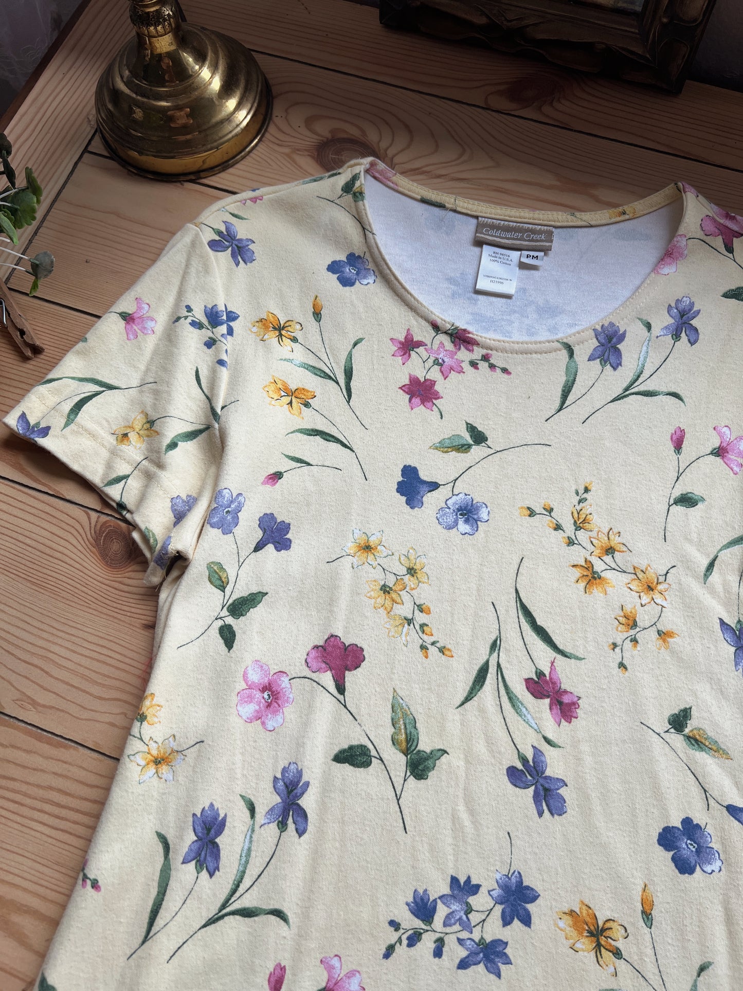 Vintage Floral Dress (M)