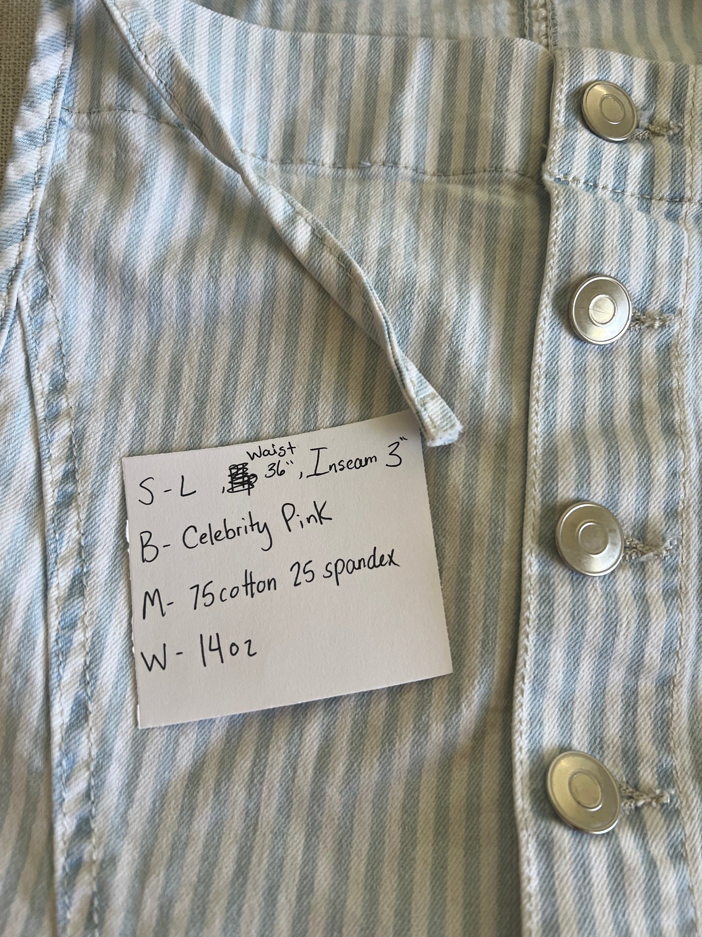 Adorable Denim Romper (L)