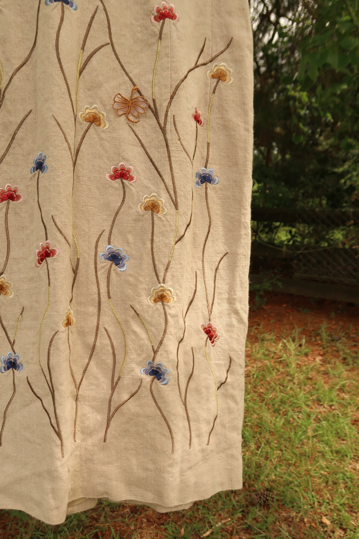 Vintage Linen Dress (4)