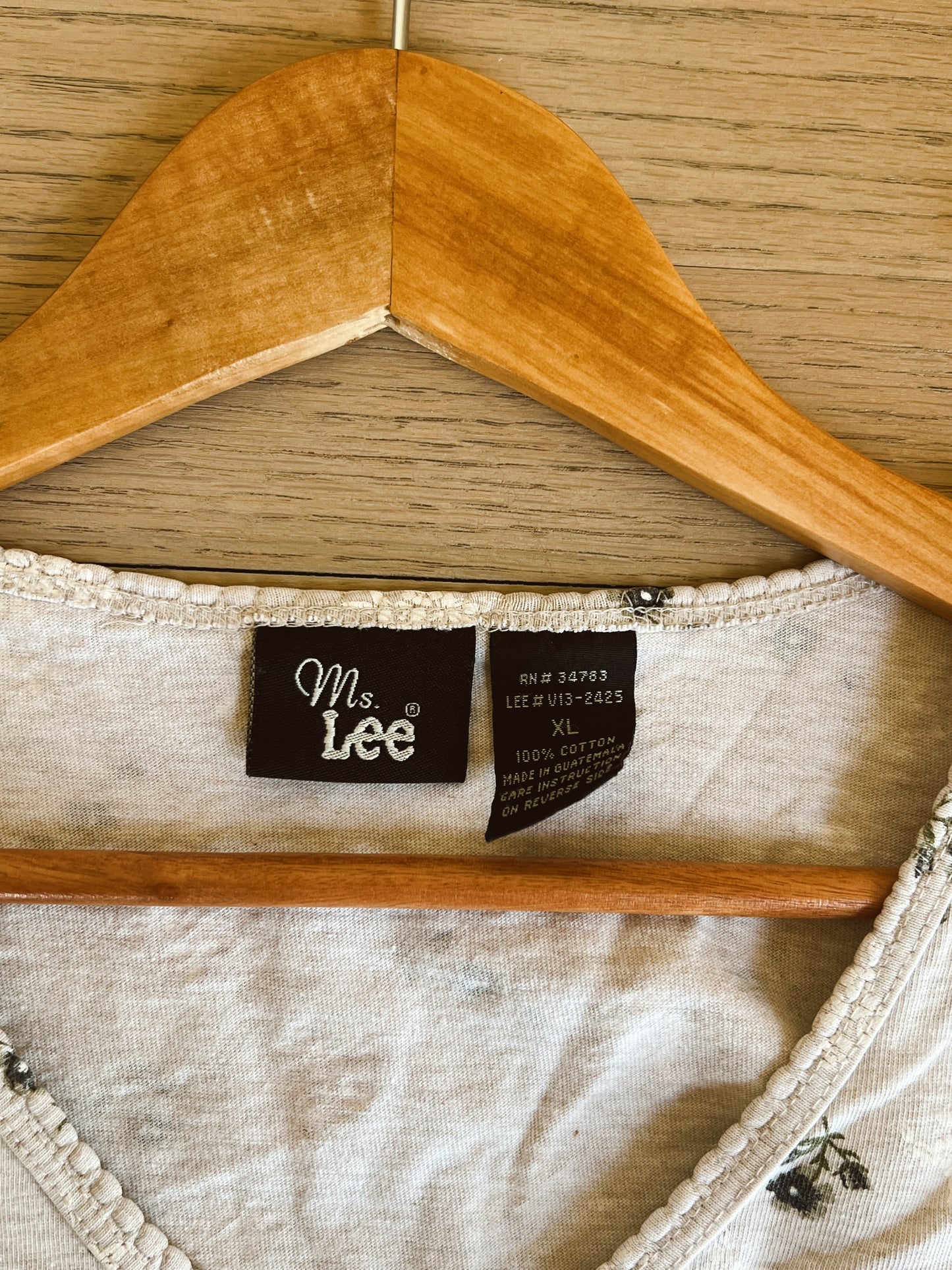 Precious Ms. Lee Floral Tee (XL)