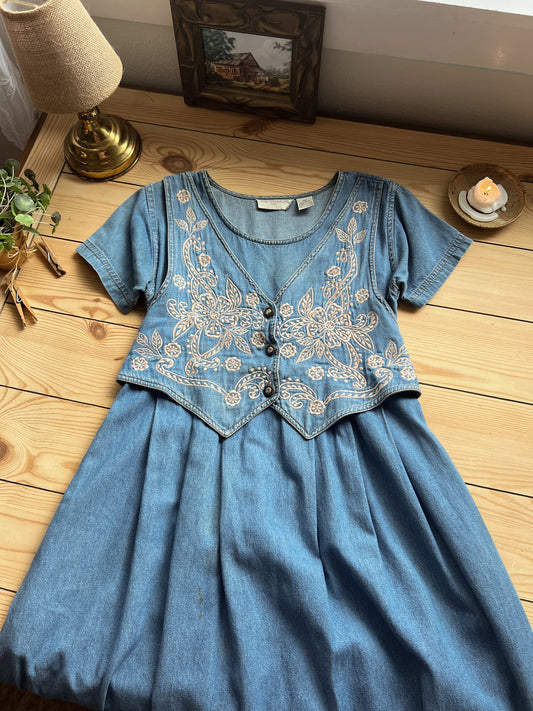 Dreamy Vtg Dress (S)