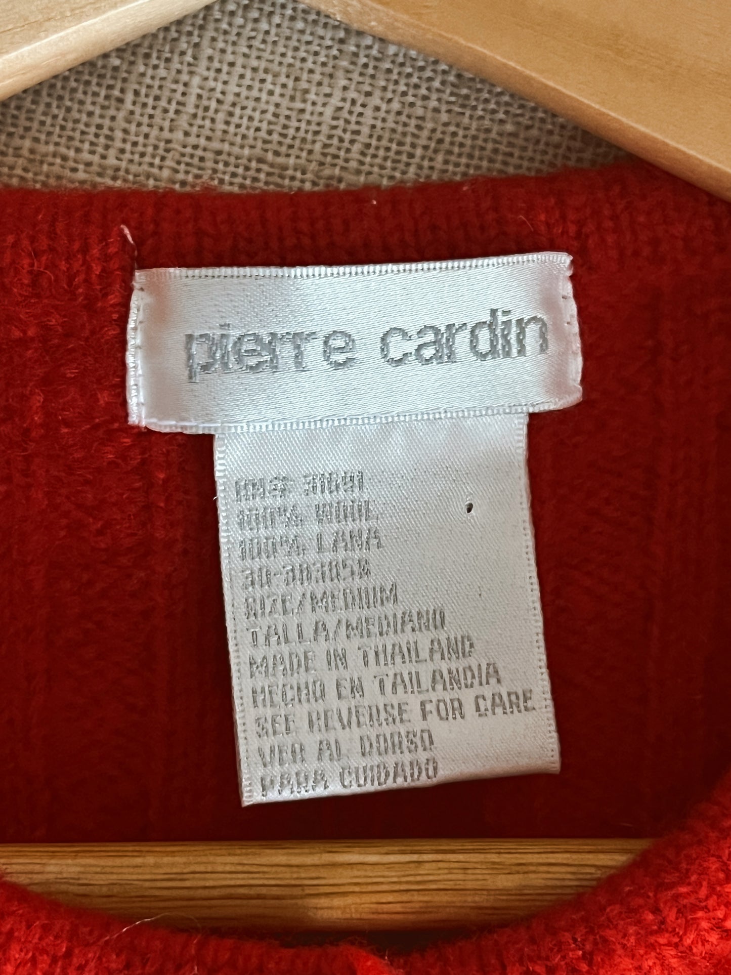 Vtg Wool Vest (M)