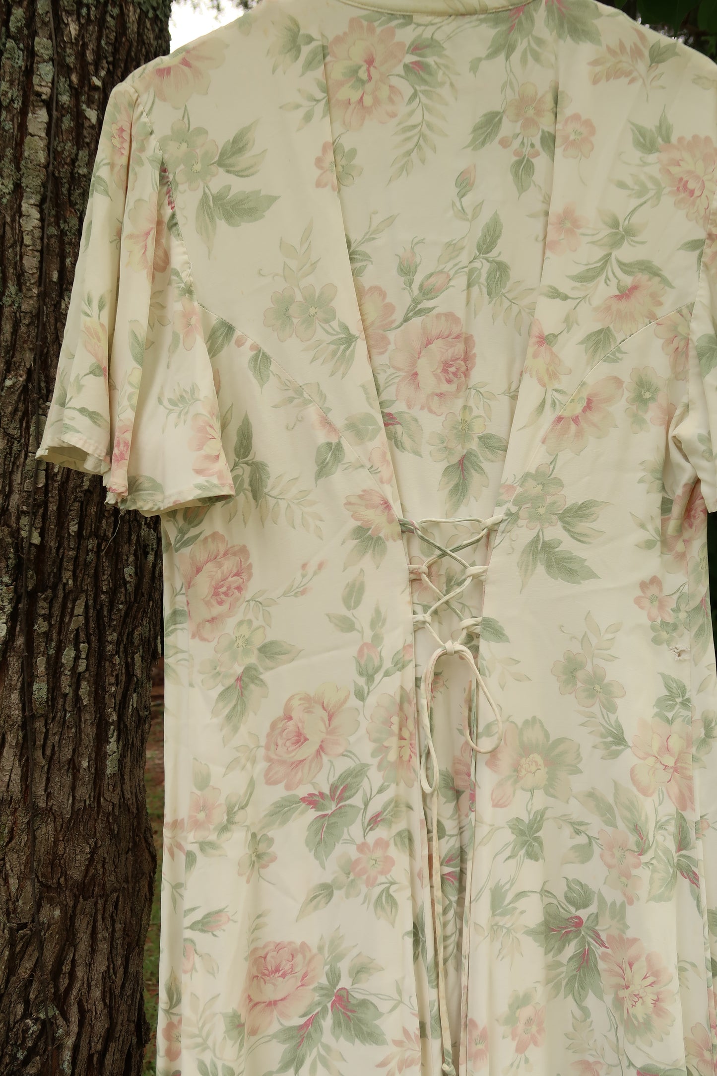 Vintage Floral Dress (18W)
