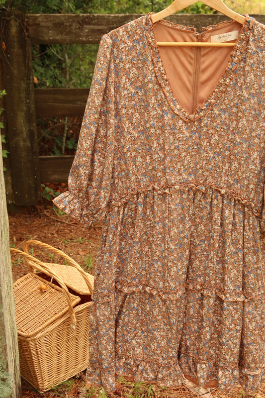 Gorgeous Floral Dress (XL)